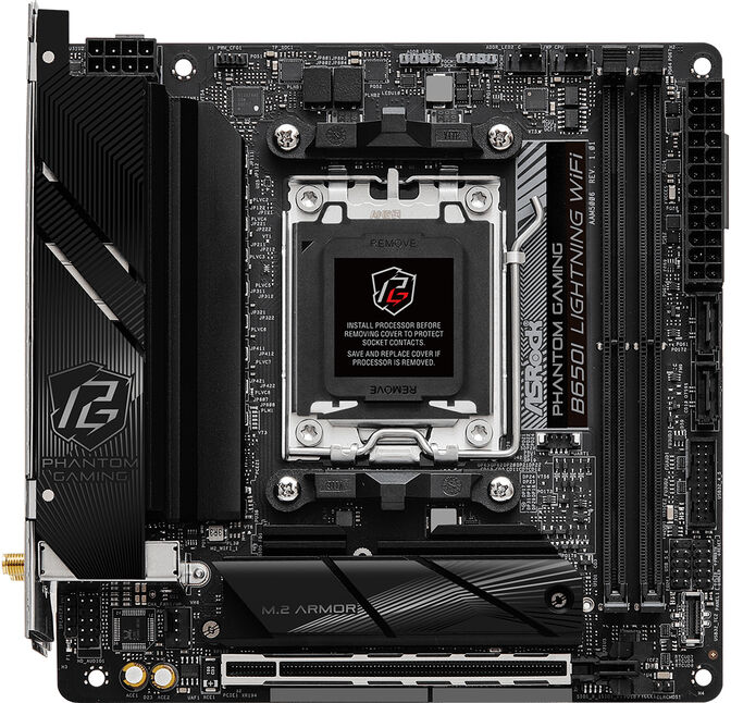 Placa Base ASRock B650I Lightning WiFi image number 2