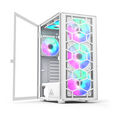 Caja ATX Montech X3 Glass RGB Vidrio Templado Blanco image number null