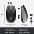 Rat&oacute;n Logitech M190 Full Size Wireless Gris image number null