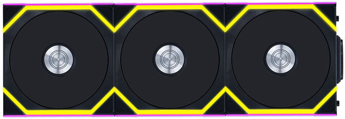 Ventilador Lian Li UNI FAN SL120 Wireless RGB Reverse Blade PWM Negro 120mm (Pack 3) image number 0