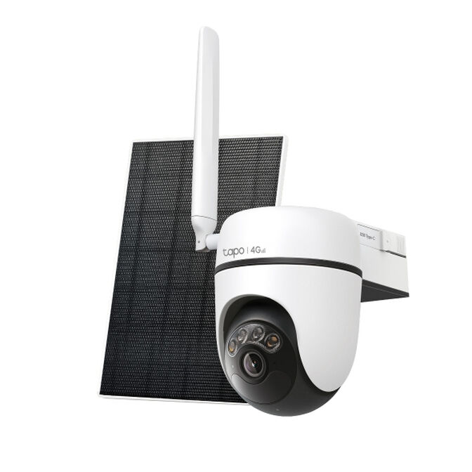 C&aacute;mara de Vigilancia + Painel Solar TP-Link Tapo C615G 2K Solar-Powered IP65 Pan/Tilt Security 4G LTE image number 0