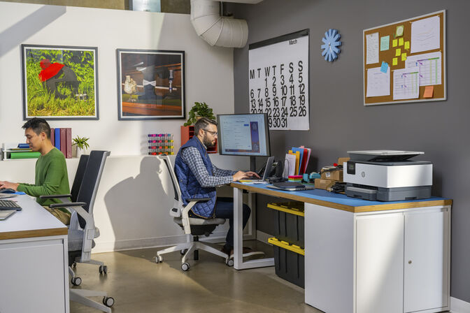 Impresora Multifunci&oacute;n de Inyecci&oacute;n de Tinta HP OfficeJet Pro 9120b Todo-en-Uno image number 2