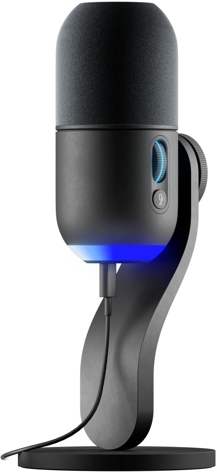 Microfone Logitech G Yeti GX LightSync RGB Preto image number 5