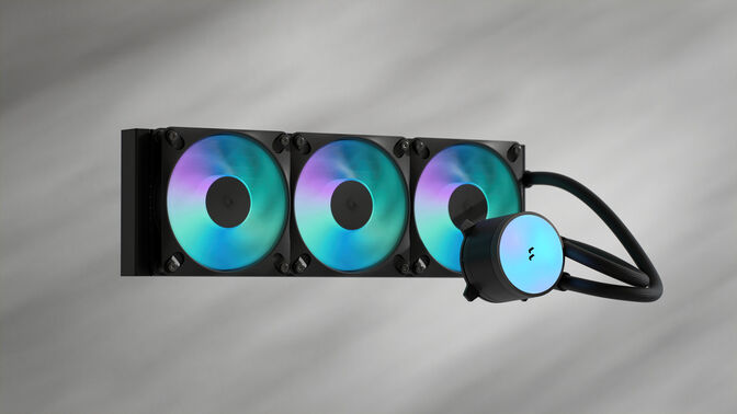 Refrigeraci&oacute;n Liquida CPU Fractal Design Radius 360 RGB Negro image number 3