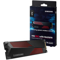 SSD Samsung 990 PRO 4TB Gen4 M.2 NVMe (7450/6900MB/s) Heatsink