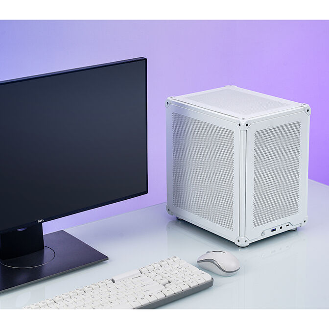 Caja Micro-ATX Jonsbo C6 Blanco image number 33
