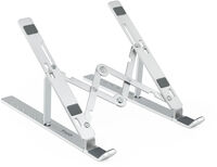 Soporte Elevatório Tooq para Portátiles Ajustable Aluminio