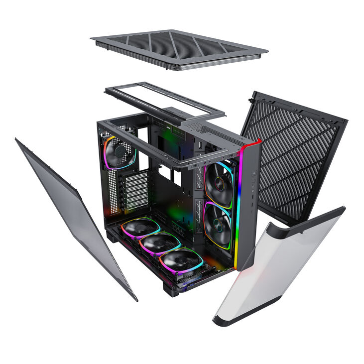 Caja ATX Montech King 95 PRO Negro image number 9