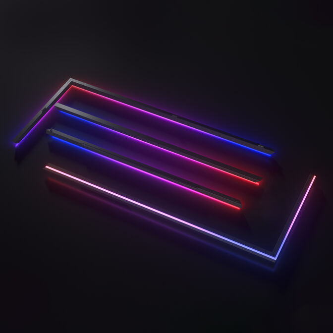 Premium DRGB Kit Phanteks NV9 + Power Hub Negro image number 0