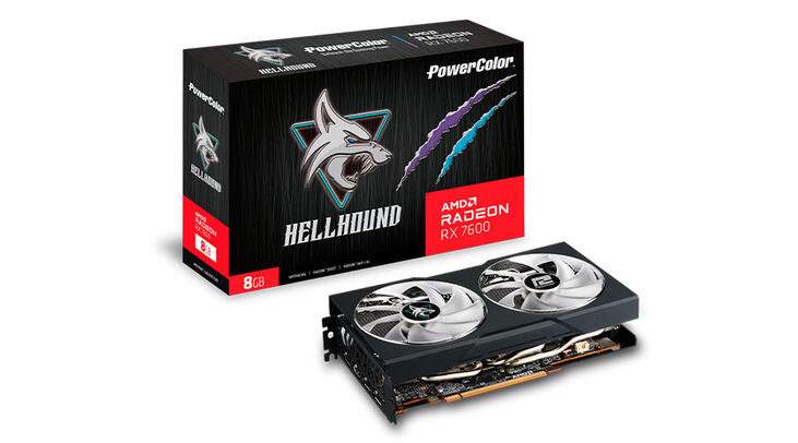Tarjeta Gráfica PowerColor Radeon RX 7600 Hellhound OC 8GB GD6 image number 5