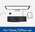 Teclado Ewent Business USB Quiet Typing PT Negro image number null