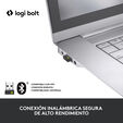 Rat&oacute;n Logitech Signature M650 L for Business 4000DPI Wireless/Bluetooth Blanco image number null