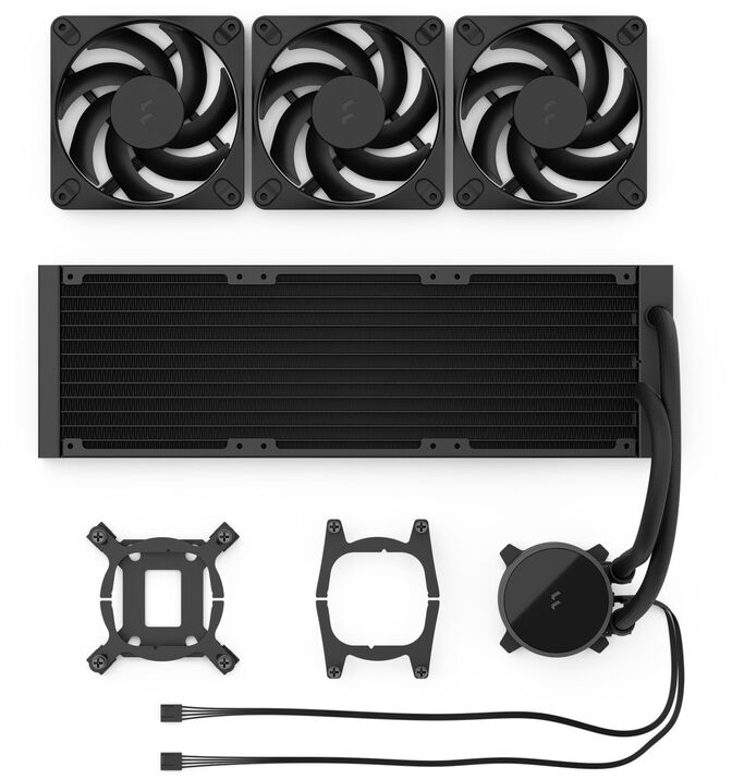 Refrigeraci&oacute;n Liquida CPU Fractal Design Radius 360 Negro image number 3