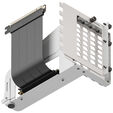 Soporte Vertical GPU HAVN Con Riser - Blanco image number null