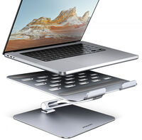 Soporte Elevatório AXAGON STND-LQ para Portátiles Ajustable Aluminio