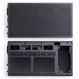 Caja Micro-ATX Jonsbo D32 STD MESH Vidrio Temperado Negro image number null