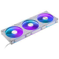 Ventilador Phanteks D30 PWM reverse Airflow D-RGB Blanco Pack 3 - 140mm