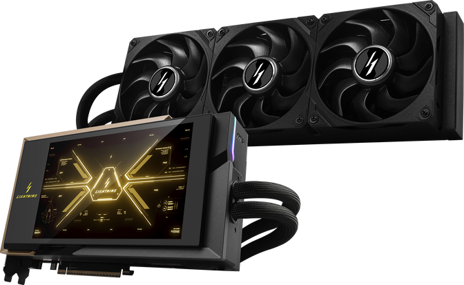 Gr&aacute;fica MSI GeForce&reg; RTX 5090 LIGHTNING Z 32GB GDDR7 DLSS4 image number 2