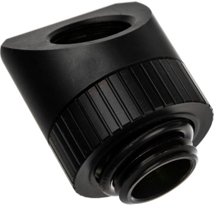Conector Giratorio EKWB Quantum Torque G1/4 45º Macho / Hembra Negro image number 1