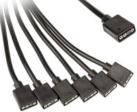 Cable Splitter Kolink 1-6 ARGB 30cm