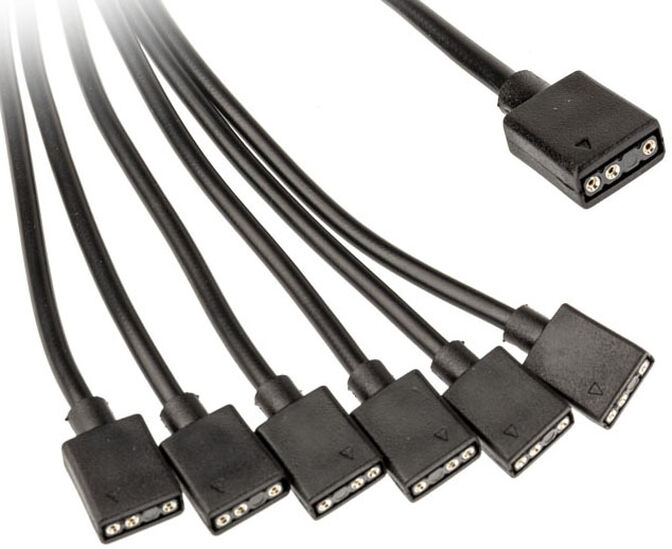 Cable Splitter Kolink 1-6 ARGB 30cm image number 0