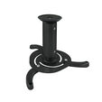 Soporte de Techo Tooq para Proyectores Max.10kg Negro image number null