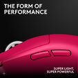 Rat&oacute;n Logitech G PRO X Superlight 2 44000DPI Lightspeed Wireless Rosa image number null