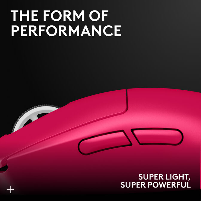 Rat&oacute;n Logitech G PRO X Superlight 2 44000DPI Lightspeed Wireless Rosa image number 1