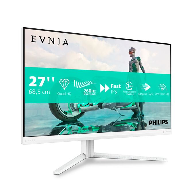 Monitor Philips S&eacute;rie 3000 27" 27M2N3501PA Fast IPS QHD 260Hz 1ms HDR400 Adaptive Sync image number 5