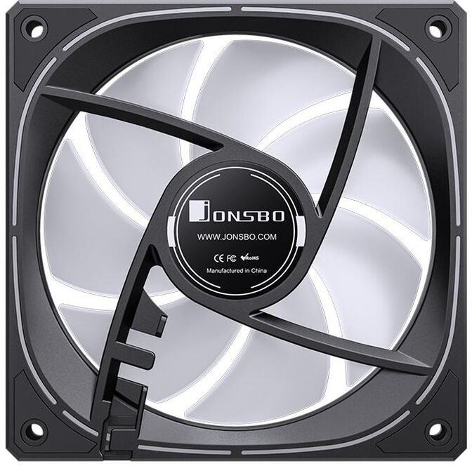 Ventilador Jonsbo FR-505 ARGB Invertido PWM Negro - 120mm image number 9