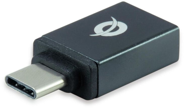 Adaptador Conceptronic USB-C Macho > USB-A Hembra Pack 2 Negro image number 1