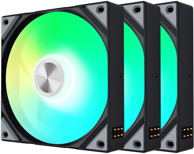 Ventilador TRYX Rota SL ARGB Negro 120mm (Pack 3) image number 0