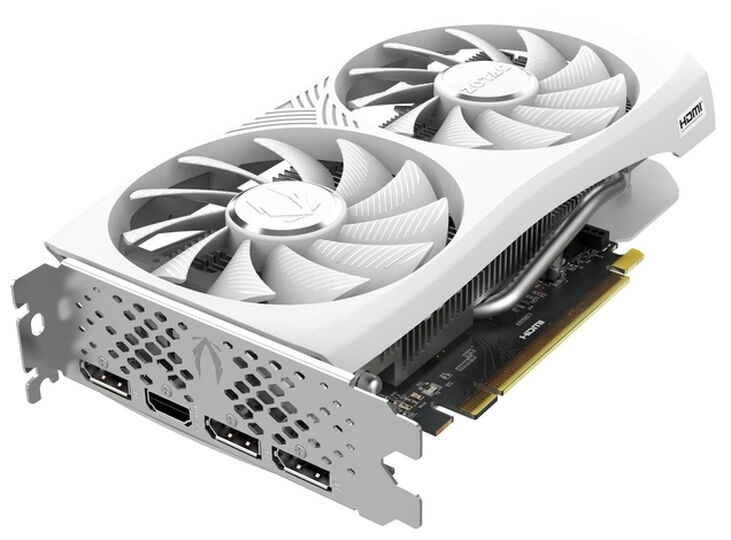 Tarjeta Gráfica ZOTAC GeForce® RTX 4060 Twin Edge White Edition 8GD6 DLSS3 image number 1