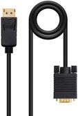 Cable Conversor NanoCable DisplayPort/M para VGA/M 1 M Negro image number null