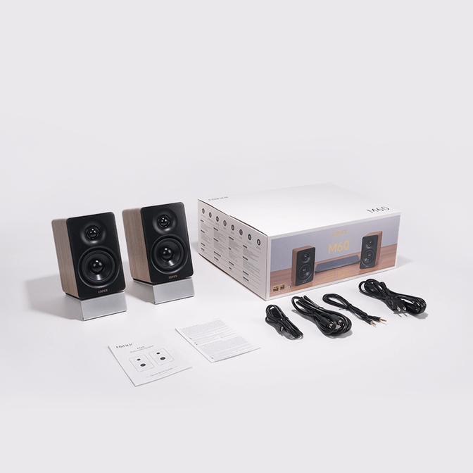 Altavoces Edifier Desktop M60 66W Bluetooth USB-C Classic Oak image number 4