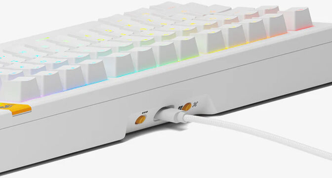 Teclado Mec&acirc;nico Glorious GMMK 3 HE 75% Blanco - Fox Switch (US) image number 2