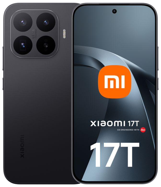 Smartphone Xiaomi 17T 5G 6.59" (12 / 256GB) 120Hz Negro image number 0