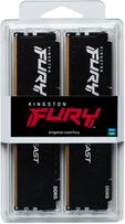 Kingston Kit 32GB (2 x 16GB) DDR5 6000MHz FURY Beast Negro CL30 image number null