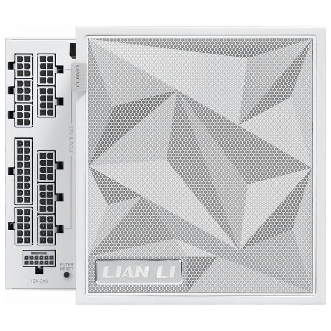 Fuente Modular Lian Li Edge Platinum V2 1000W 80+ Platinum Blanca (C/Hub) image number 1
