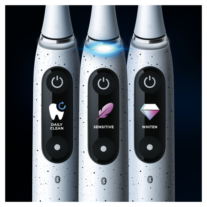 Cepillo de Dientes El&eacute;ctrico Oral-B iO Series 10 Stardust White image number 10