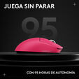 Rat&oacute;n Logitech G PRO X Superlight 2C 44000DPI Lightspeed Wireless Rosa image number null