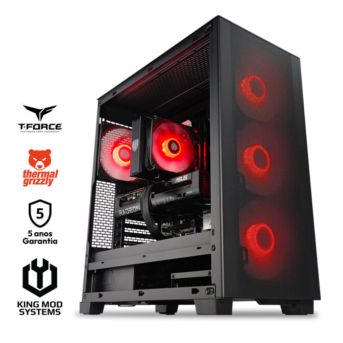 Ordenador Mach 5R Gamer-PC Ryzen 5 7600X3D 32GB DDR5 2TB RX 9070 XT WiFi W11 image number 0