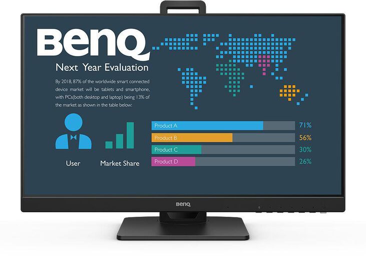 Monitor BenQ Business 23.8" BL2486TC IPS FHD 100Hz USB-C (PD65W) Daisy Chain image number 3