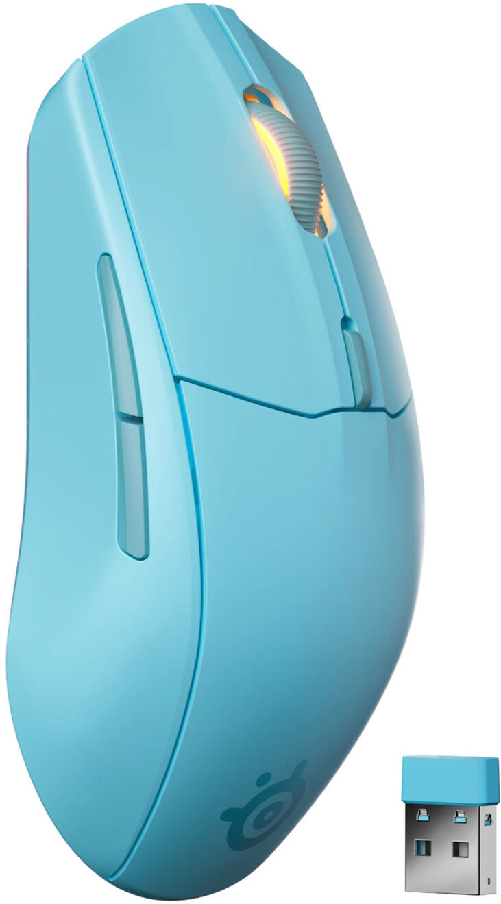Ratón Steelseries Rival 3 Wireless Gen2 Aqua image number 0