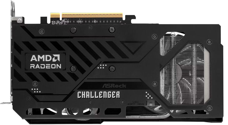 Tarjeta Gráfica ASRock Radeon RX 9060 XT Challenger OC 16GB GDDR6 image number 6