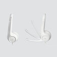 Headset Logitech H390 USB Branco image number null