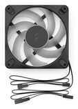 Ventilador Fractal Design Dynamic 3 12 RGB 120mm 2200RPM 4 Pinos PWM Negro image number null