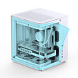 Caja Micro-ATX Jonsbo TK-1 2.0 Vidrio Templado Blanco image number null