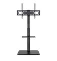 Soporte Suelo Fixo Tooq MOON 37" a 75" M&aacute;x. 40Kg Negro image number null