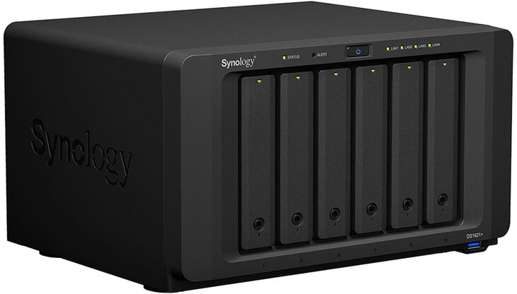 NAS Synology Disk Station DS1621+ - 6 Baías - 2.2GHz 4-core - 4GB RAM image number 3